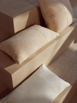 Shop Poszewka Na Poduszke Z Bawelny Z Przeszyciem Terre Poduszki Dekoracyjne