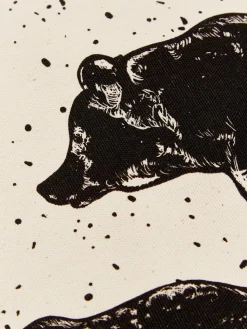 Clearance Poszewka Na Poduszke Z Bawelny Organicznej Animal Toile Poduszki Dekoracyjne
