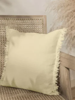 Sale Poszewka Na Poduszke Z Lnu Z Fredzlami Luana Poduszki Dekoracyjne