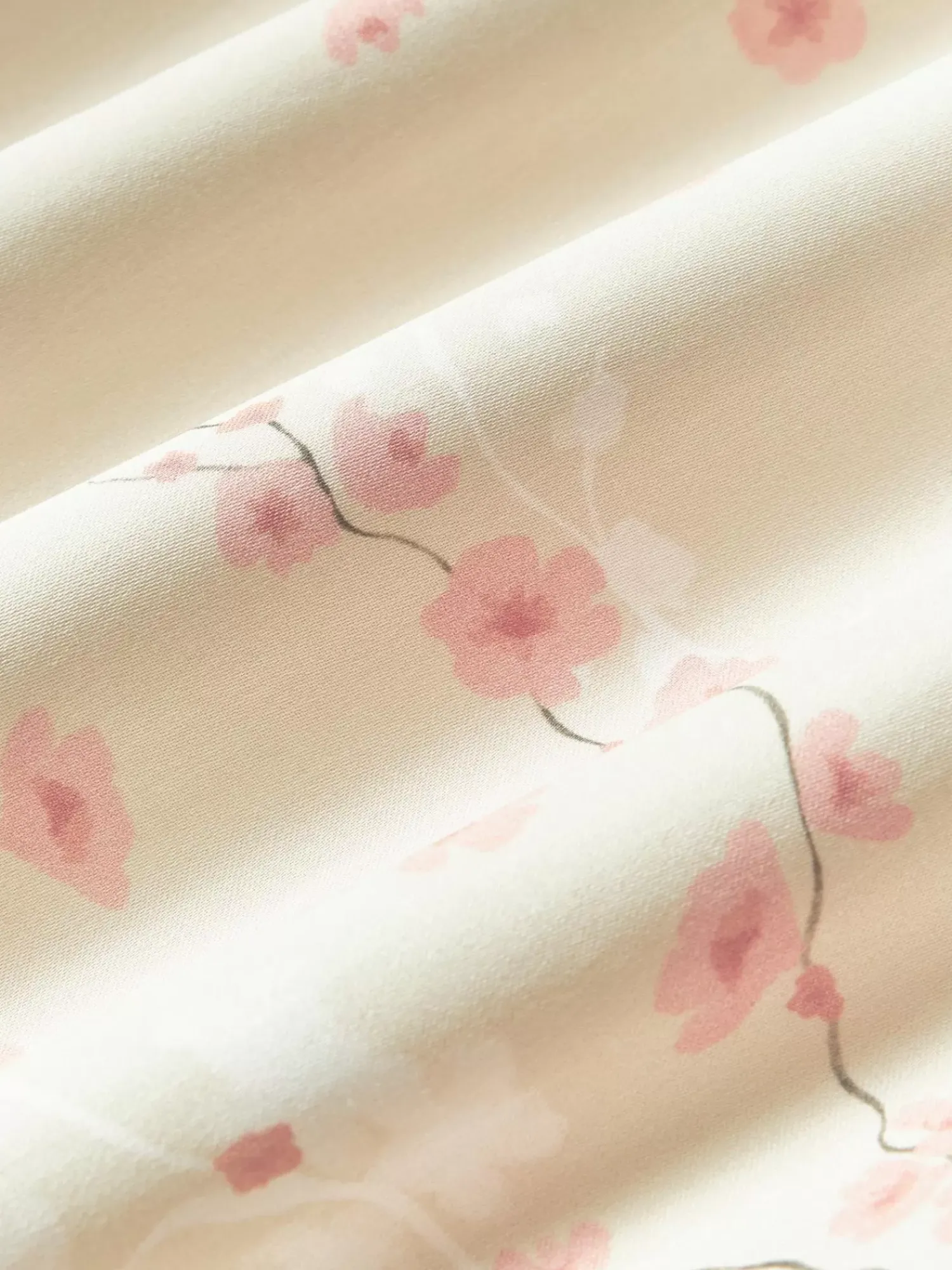 Clearance Poszwa Na Koldre Z Satyny Bawelnianej Sakura Pościel