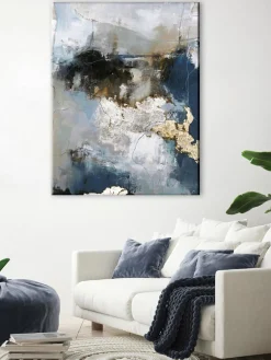 Shop Recznie Malowany Druk Na Płótnie Waterfall Obrazy Na Płótnie