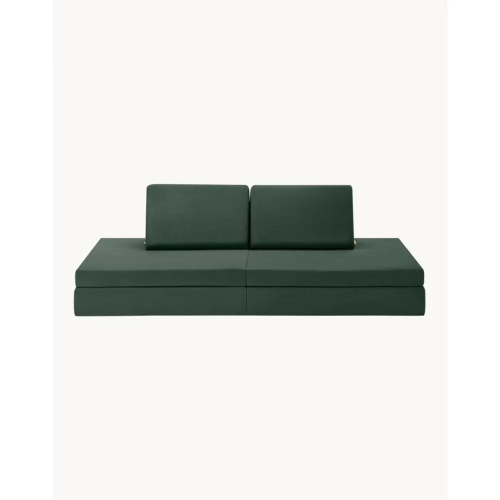 Funzy Worki Do Siedzenia>Recznie Wykonana Dziecieca Sofa Modulowa Z Aksamitu Mila