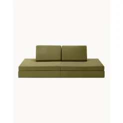 Funzy Worki Do Siedzenia>Recznie Wykonana Dziecieca Sofa Modulowa Z Aksamitu Mila