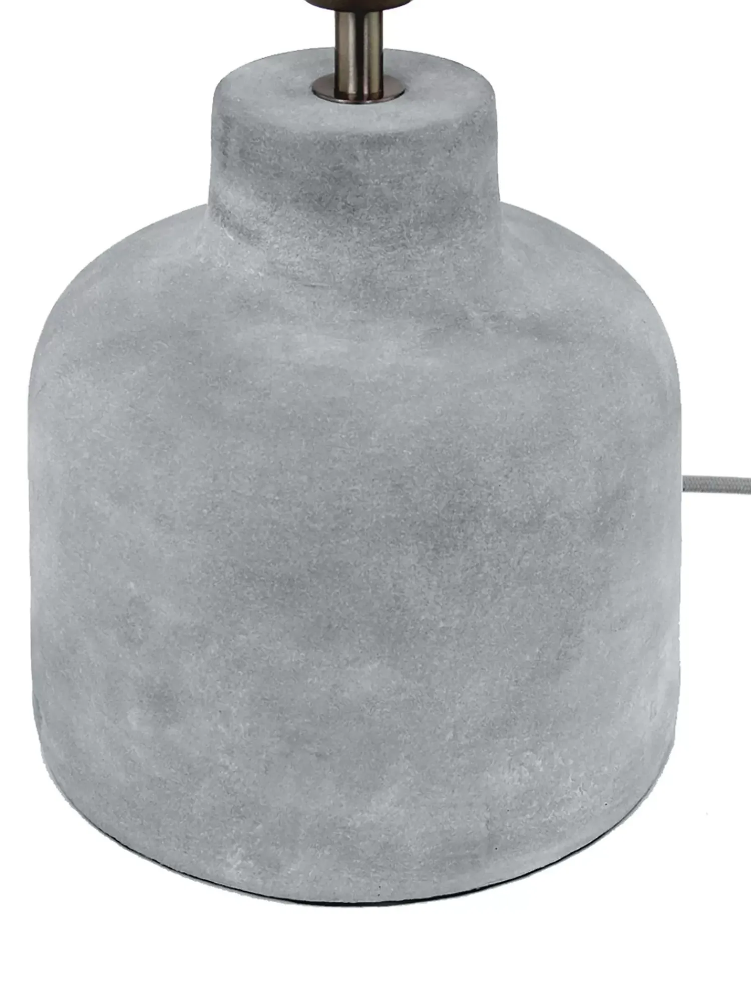 New Recznie Wykonana Lampa Stołowa Z Betonowa Podstawa Ike Lampki Nocne