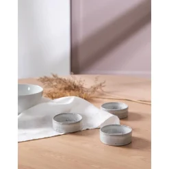 Broste Copenhagen Kolekcje Naczyń>Recznie Wykonana Miska Z Kamionki Nordic Sand, 4 Szt.