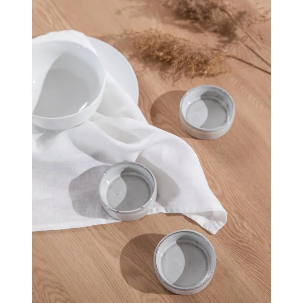 Broste Copenhagen Kolekcje Naczyń>Recznie Wykonana Miska Z Kamionki Nordic Sand, 4 Szt.
