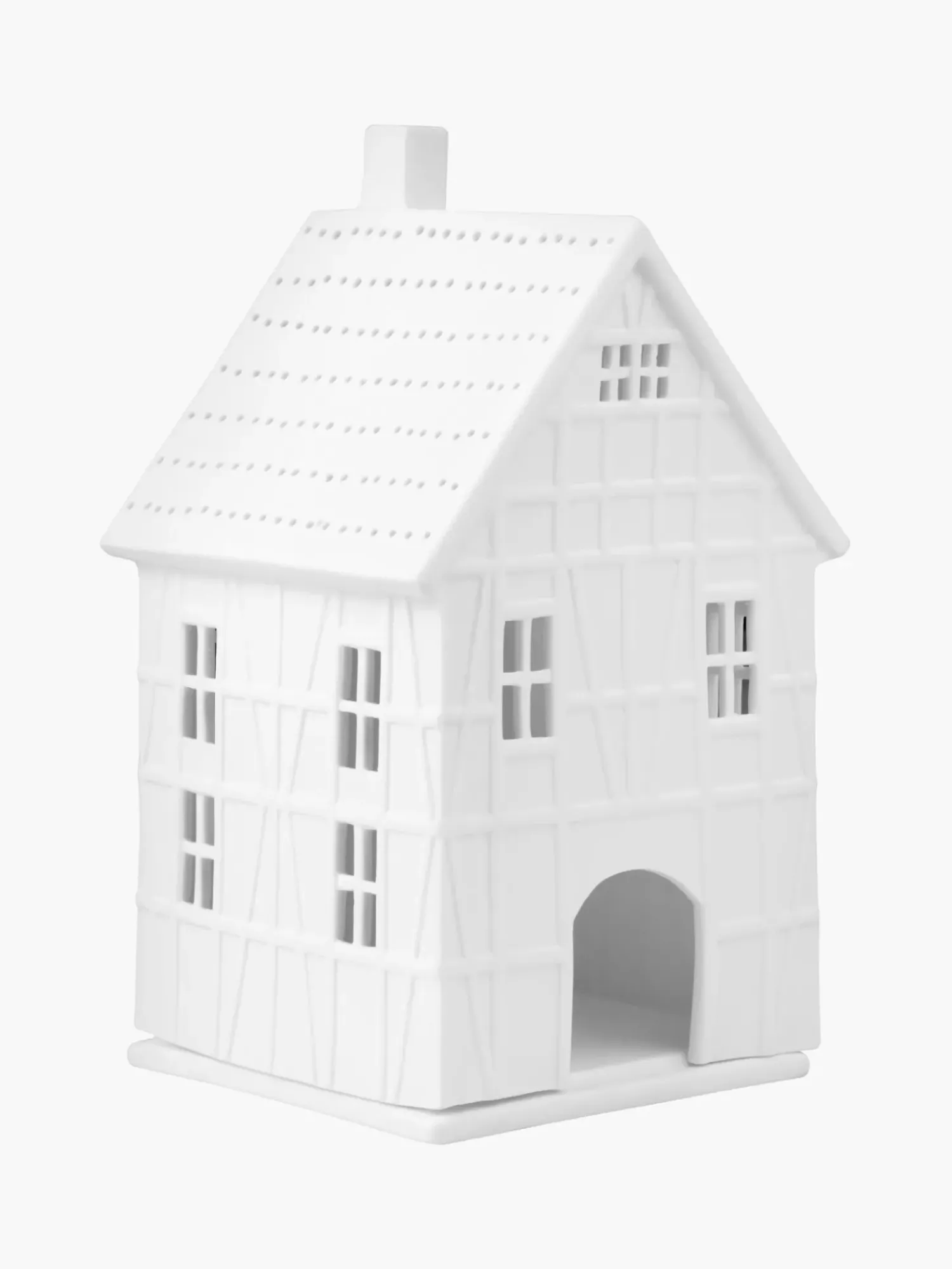 Discount Swiecznik Domek Z Porcelany Living Świeczniki Na Tealighty