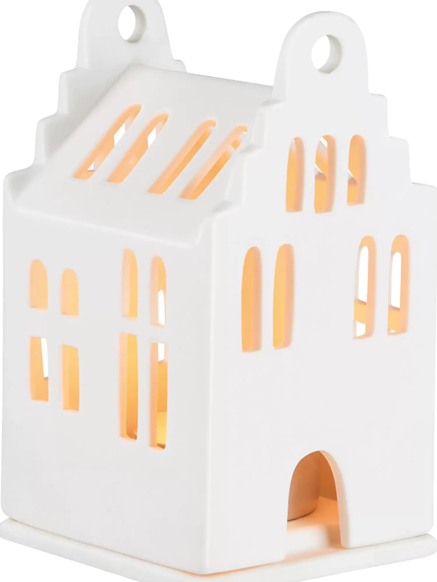 Discount Swiecznik Domek Z Porcelany Living Świeczniki Na Tealighty