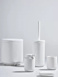 New Szczotka Do Wc Z Pojemnikiem Z Kamionki Ume Szczotki Do Wc