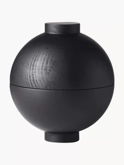 Best Sale Szkatulka Z Drewna Debowego Wooden Sphere Pojemniki I Szkatulki Na Biżuterię