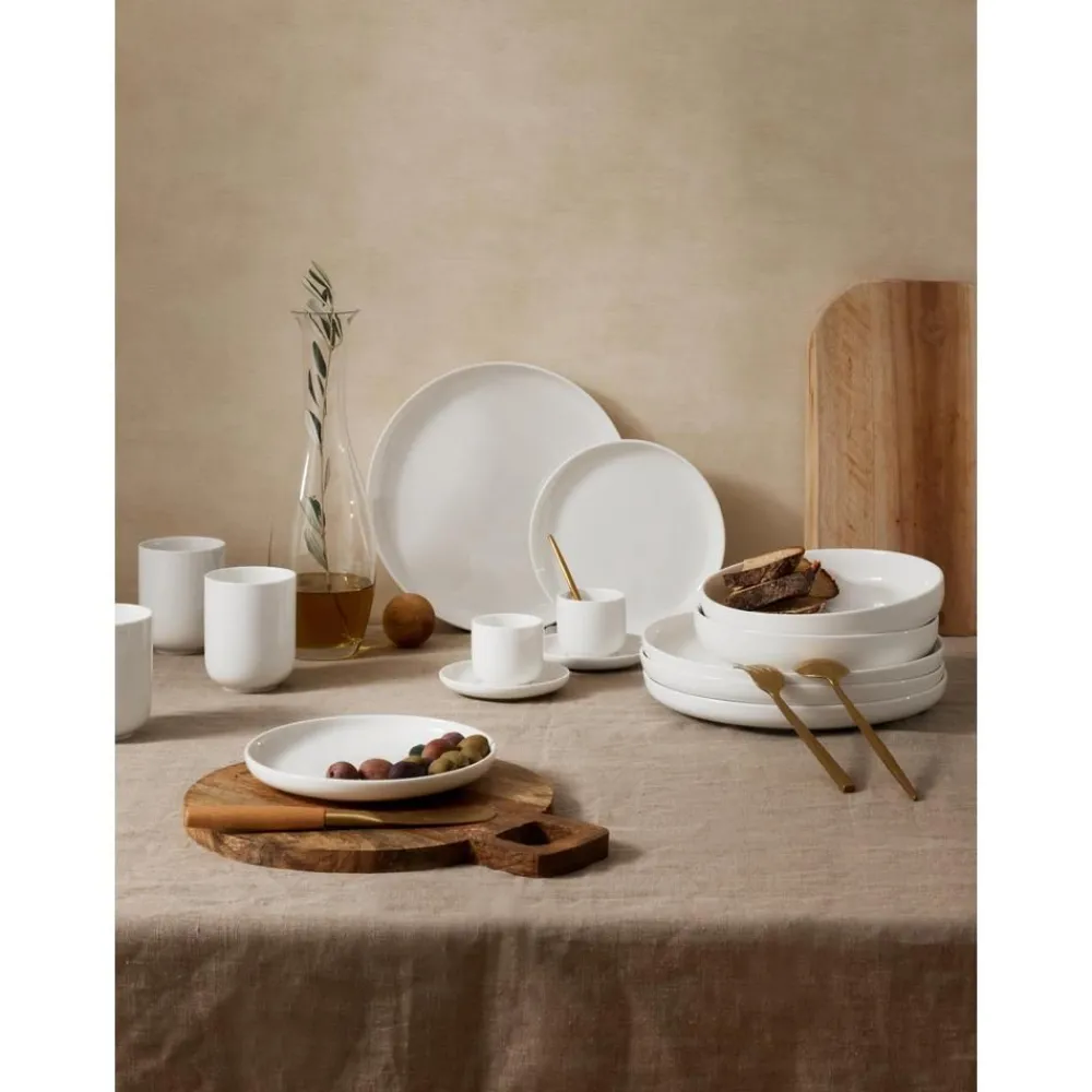 * Kolekcje Naczyń>Talerz Duzy Z Porcelany Nessa, 2 Szt.