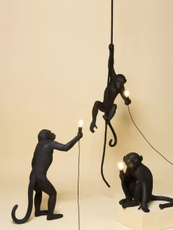 Flash Sale Zewnetrzna Lampa Stołowa Z Wtyczka Monkey Lampki Nocne
